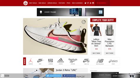 sneaker websites that sell